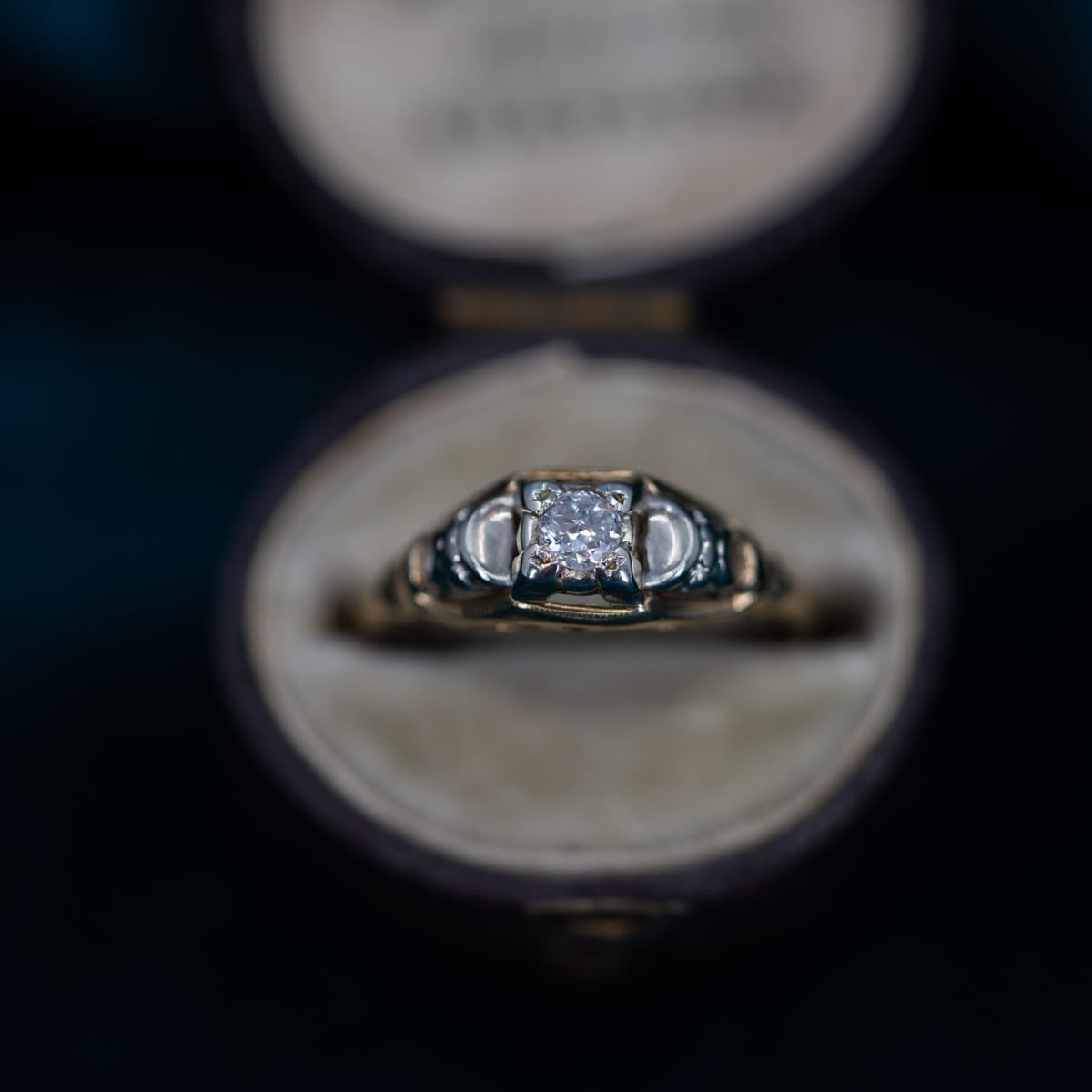 Old European Cut Diamond Ring
