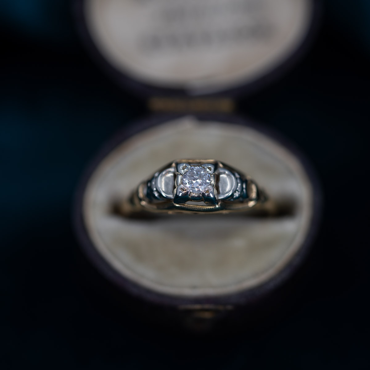 Old European Cut Diamond Ring