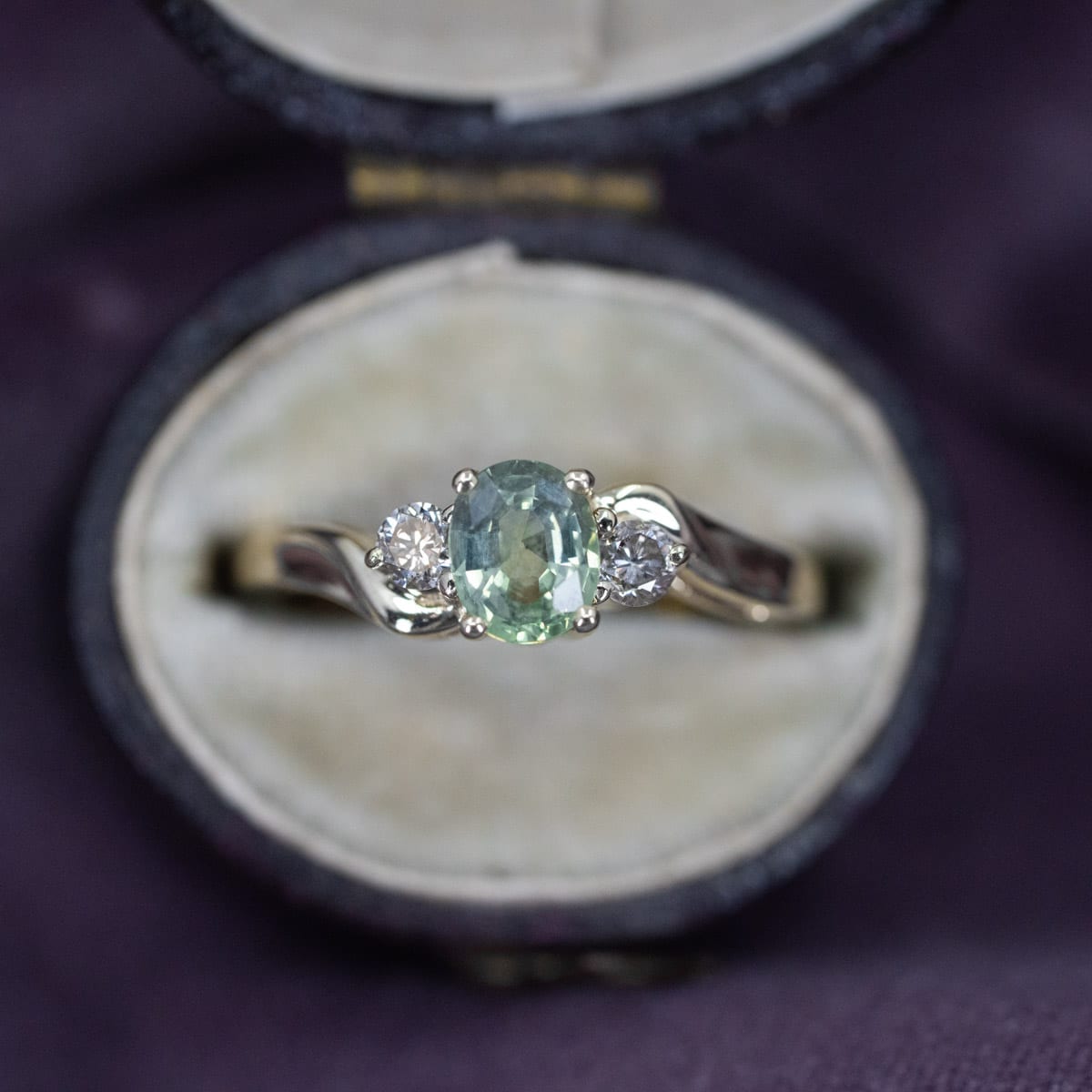 Montana Sapphire & Diamond Ring