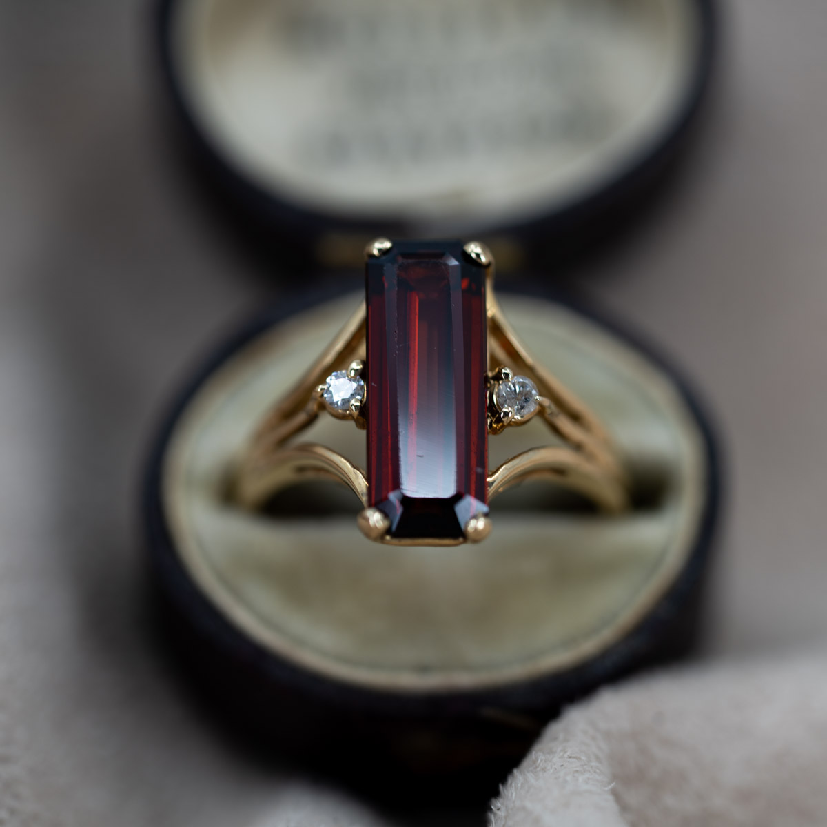 Vintage Pyrope Garnet Ring