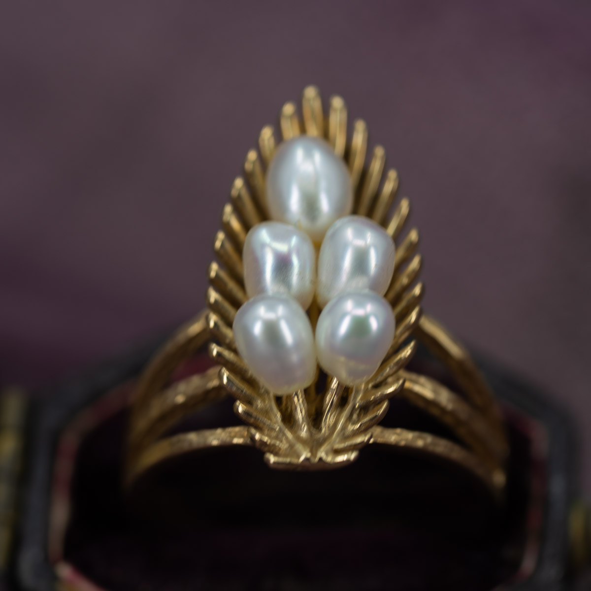 Vintage Nest of Pearls Ring