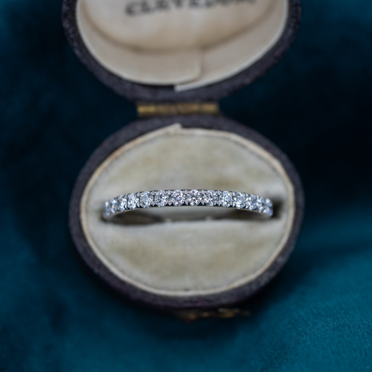 Dainty Half-Diamond Eternity Band