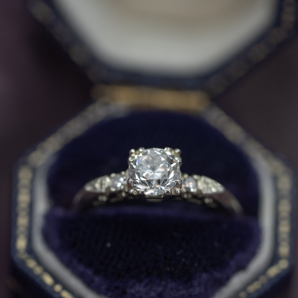 Simple Prong Diamond Ring