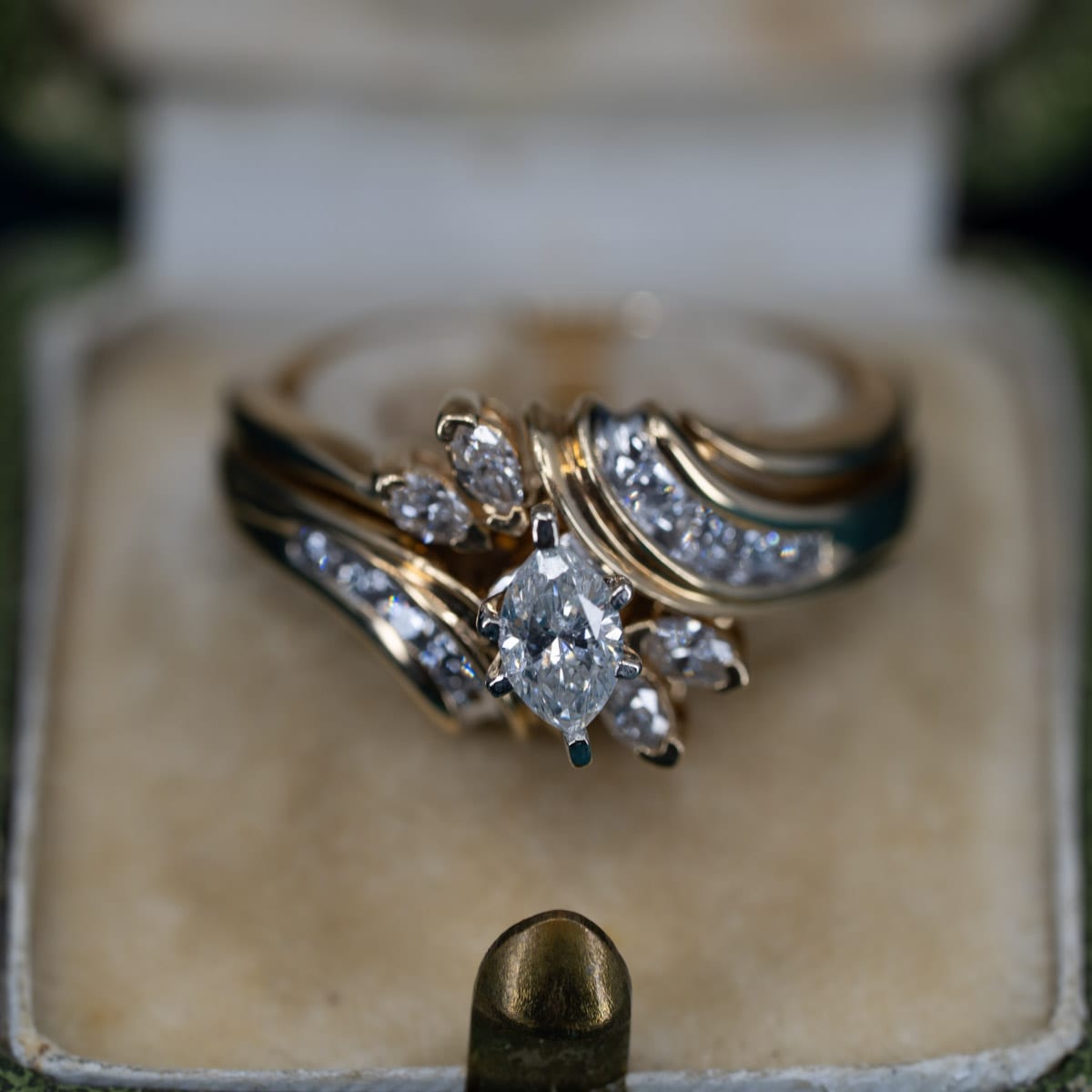 Stunner Diamond Bridal Cluster