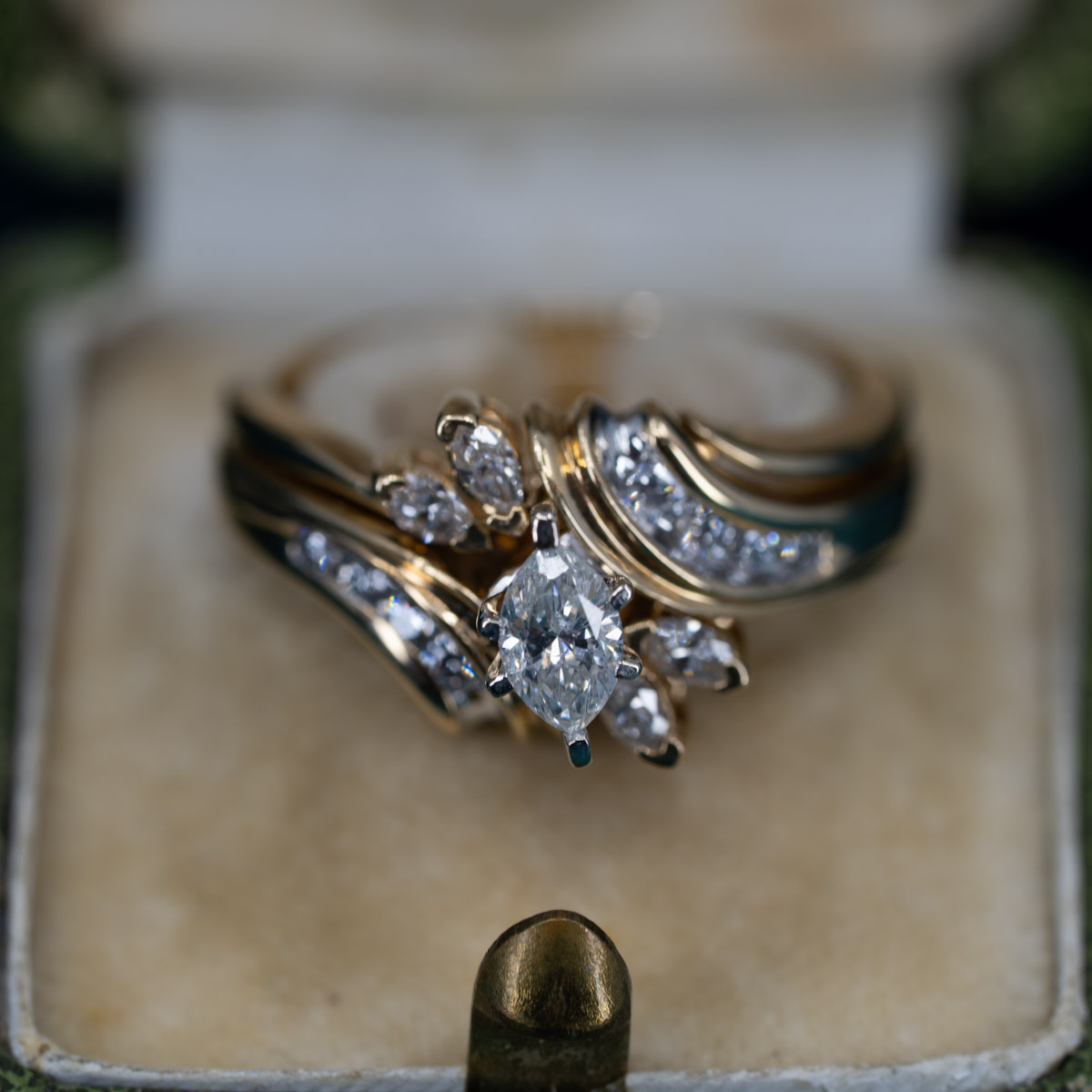 Stunner Diamond Bridal Cluster
