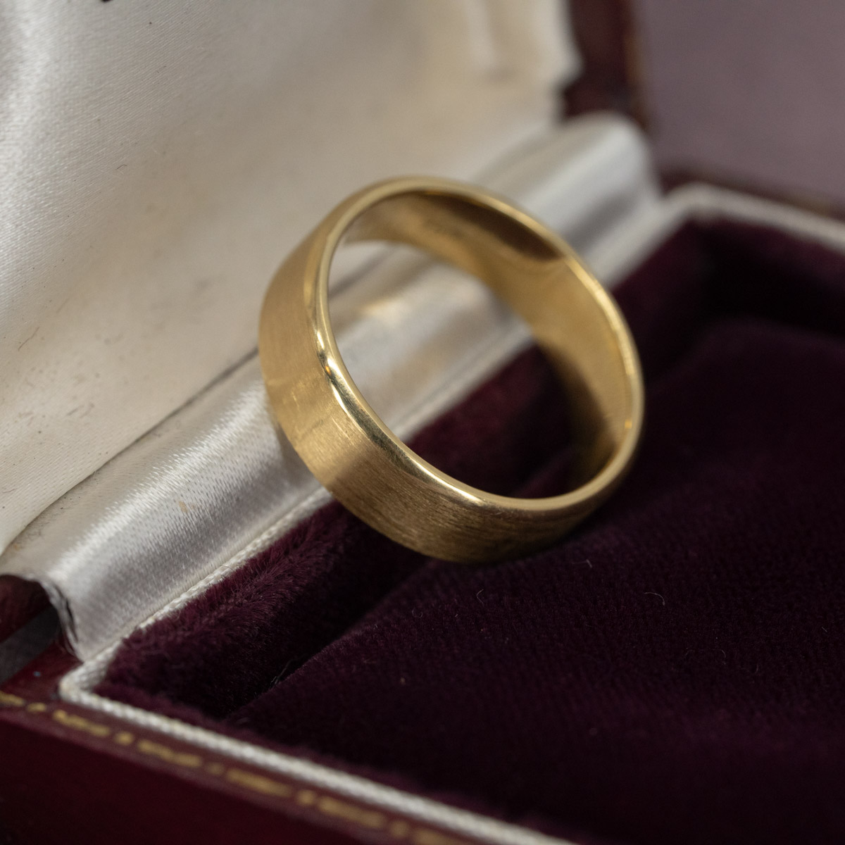 Brushed Gold Band