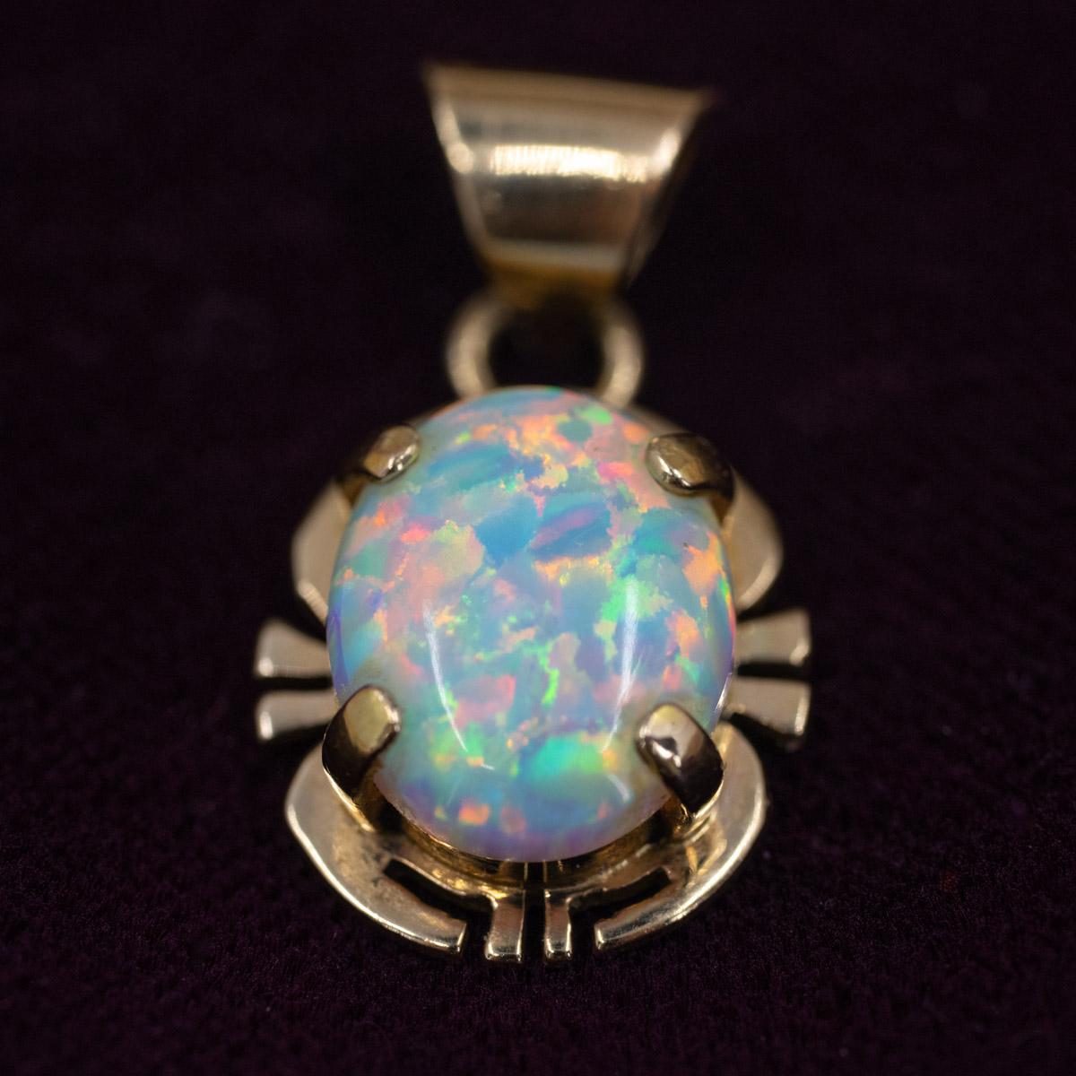 Ethiopian Opal Pendant