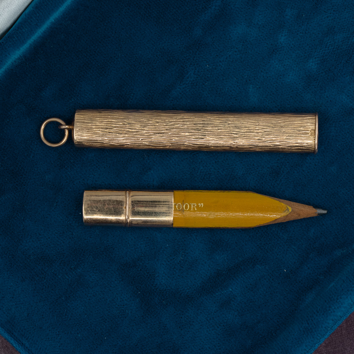 Vintage Gold Pencil Case