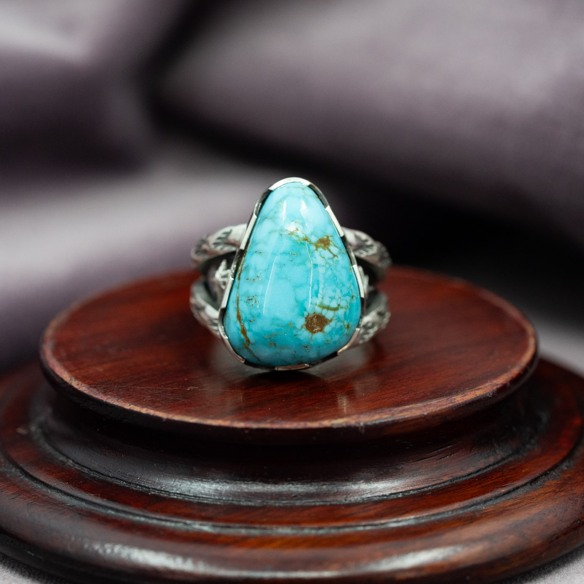 Lone Mountain Turquoise Ring