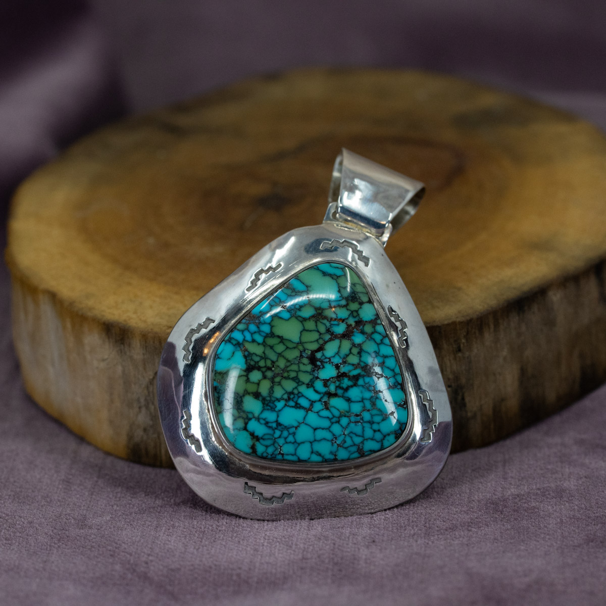 Carico Lake Turquoise Cloud Pendant