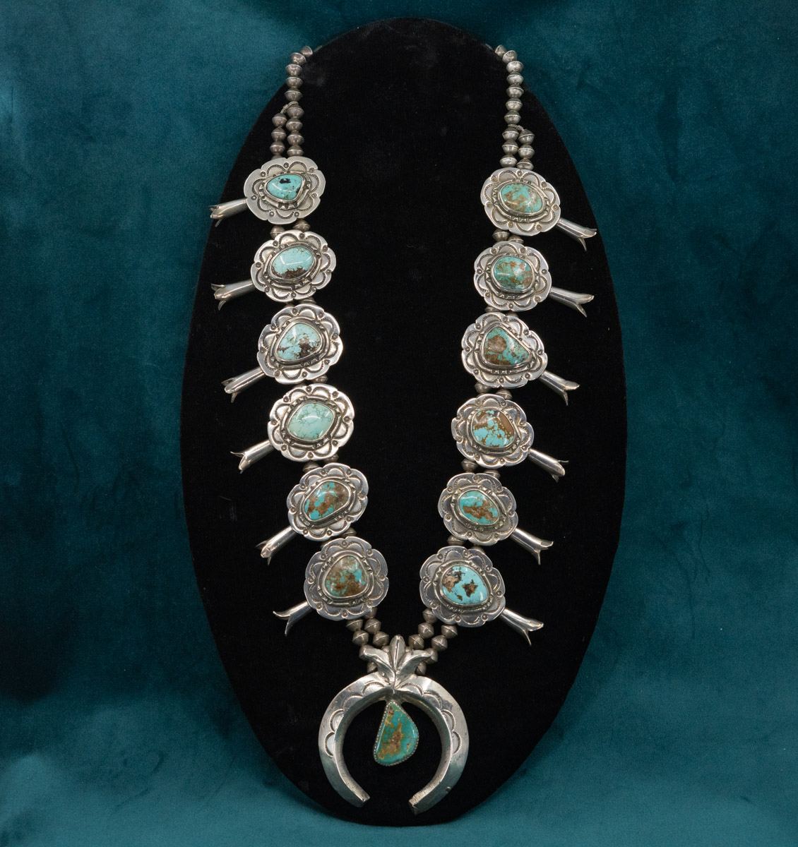 Vintage Squash Blossom Necklace