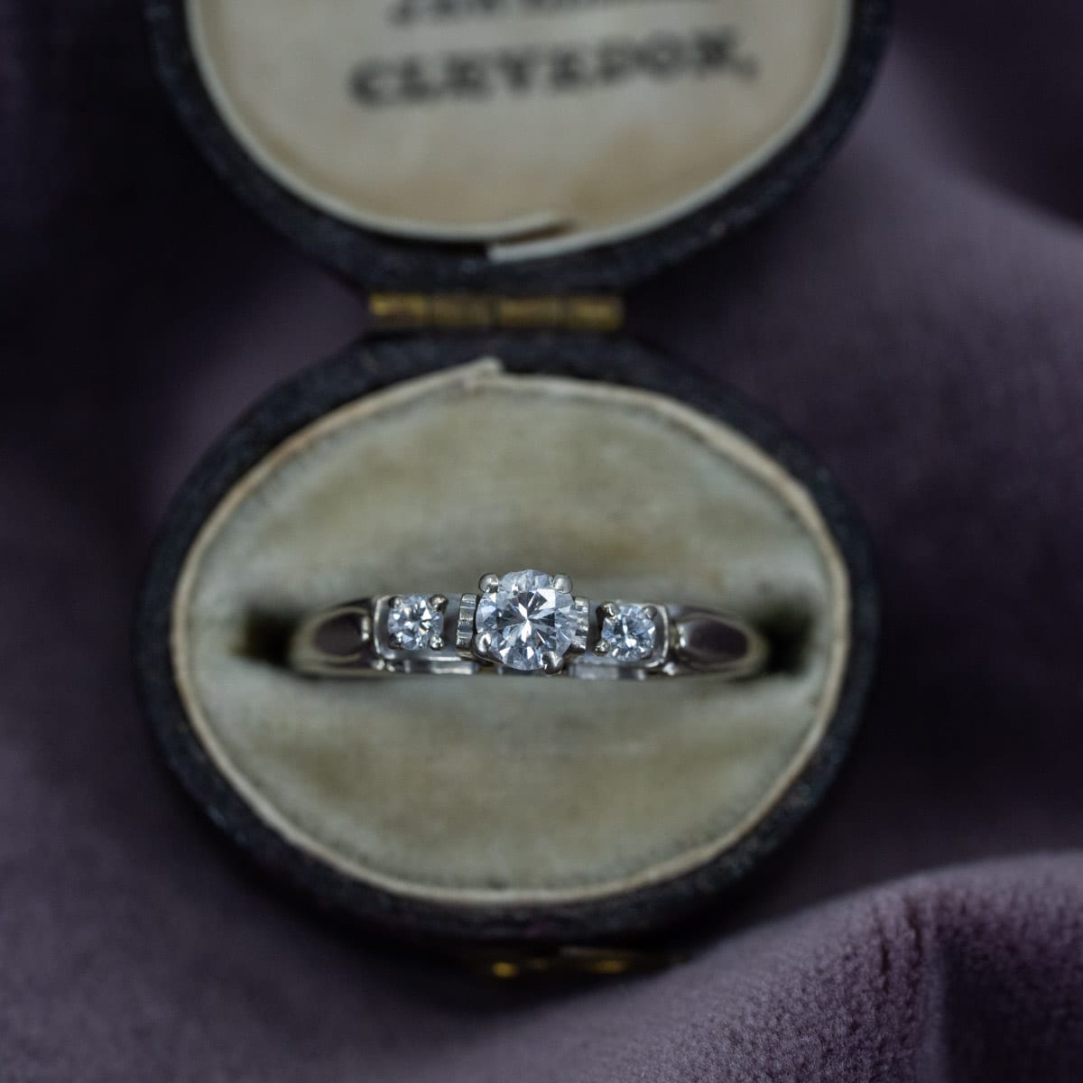 Dainty Diamond Prong Trio