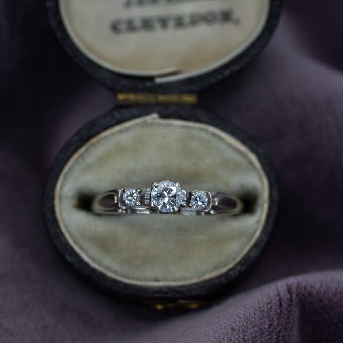 Dainty Diamond Prong Trio
