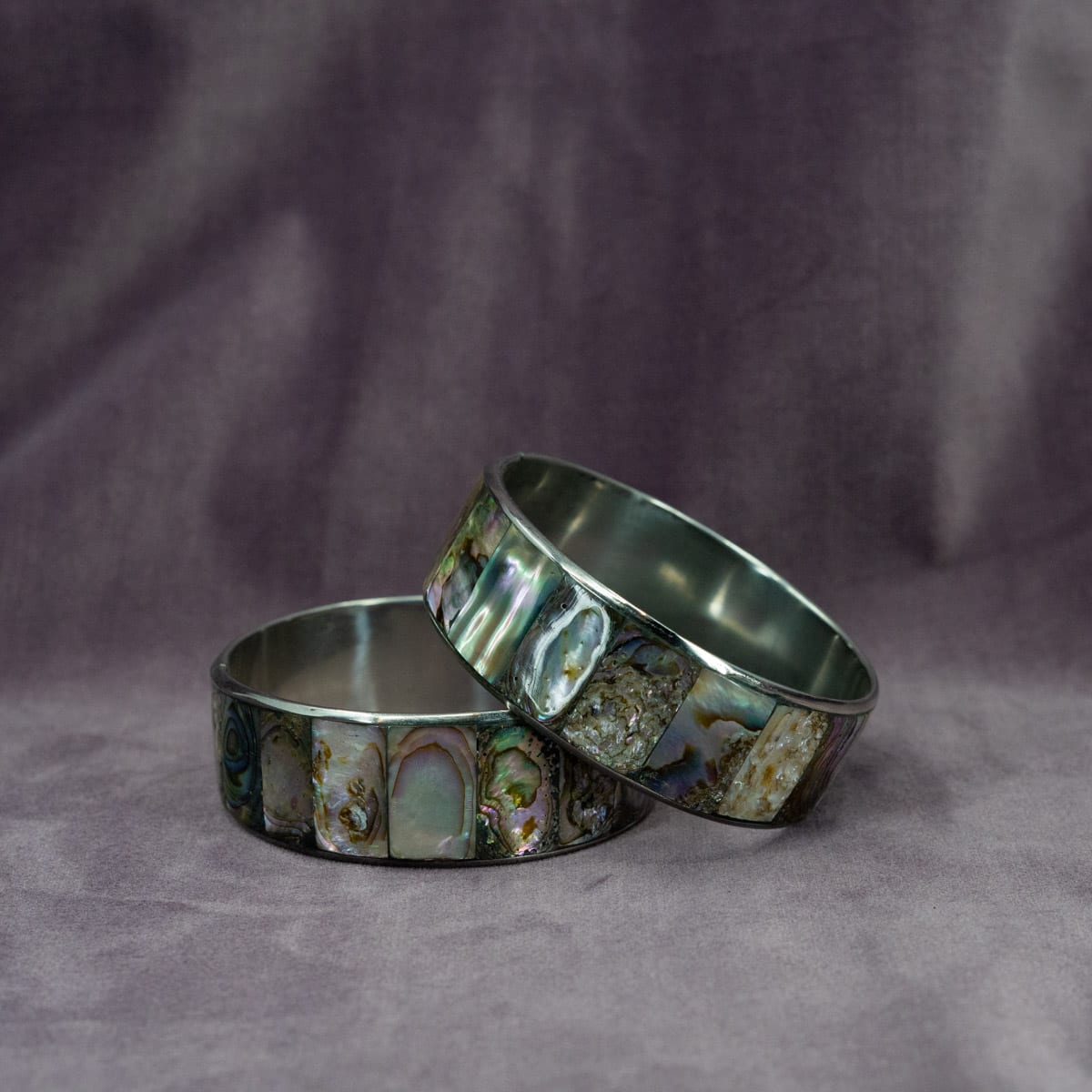 Chunky Abalone Bangle
